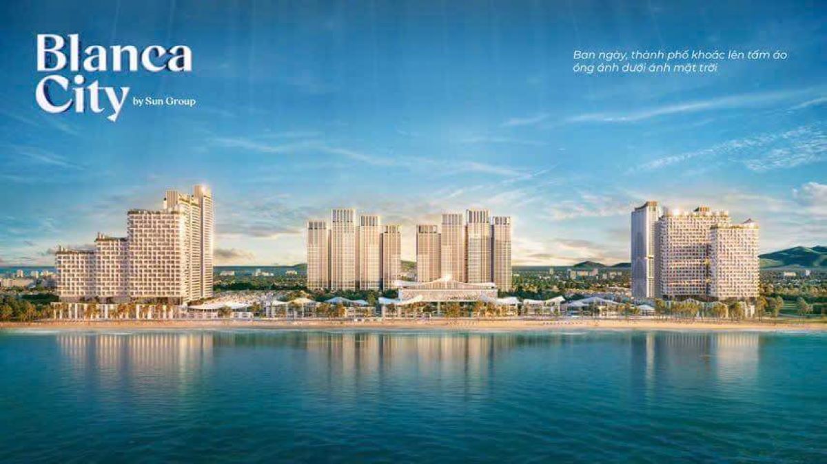 Phối cảnh dự án Blanca City Vũng Tàu Sun Group